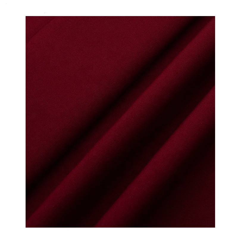 Antimicrobial hospital uniform fabric for nurse doctor medical workwear Light and Airy Stretch Woven hospital uniform fabric