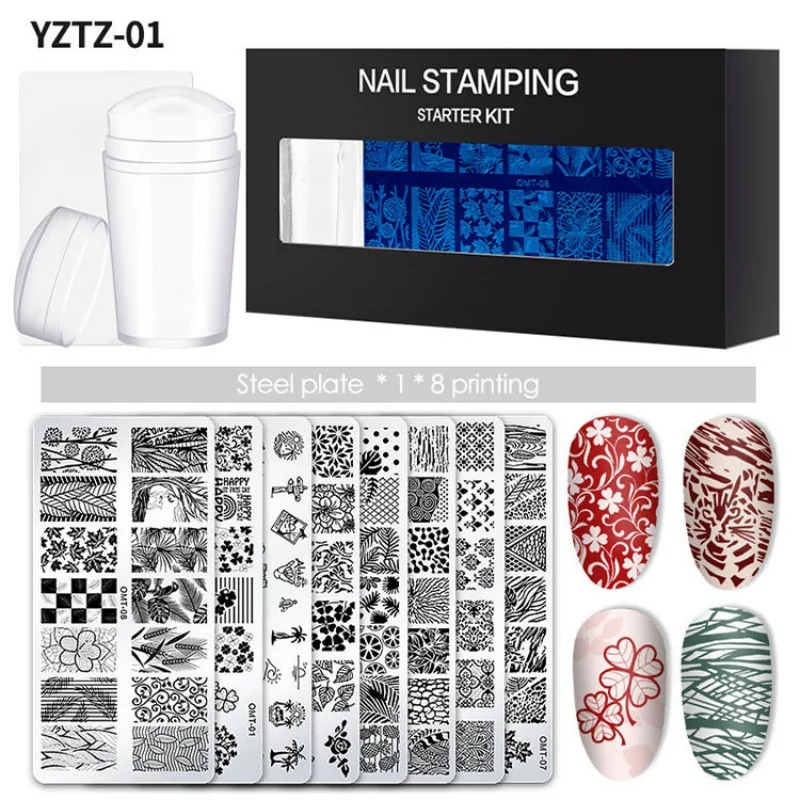 Набор шаблонов для стемпинга ногтей