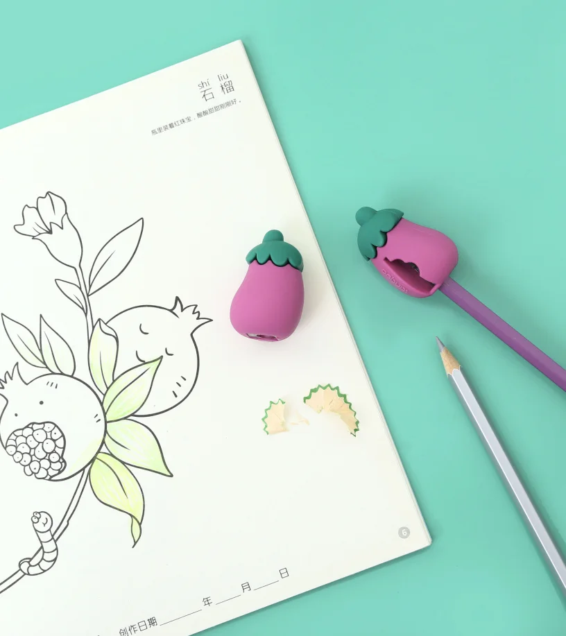 Languo Creative Cute Shape Pencil Sharpener For Kids Single Hole Pencil Sharpener Best Gift Souvenir