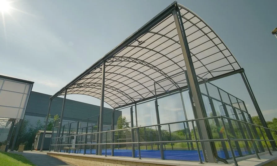 JSMC Sports equipment Court Canopy Covers roof From China Padel Court with Roof Manufacturer by padel