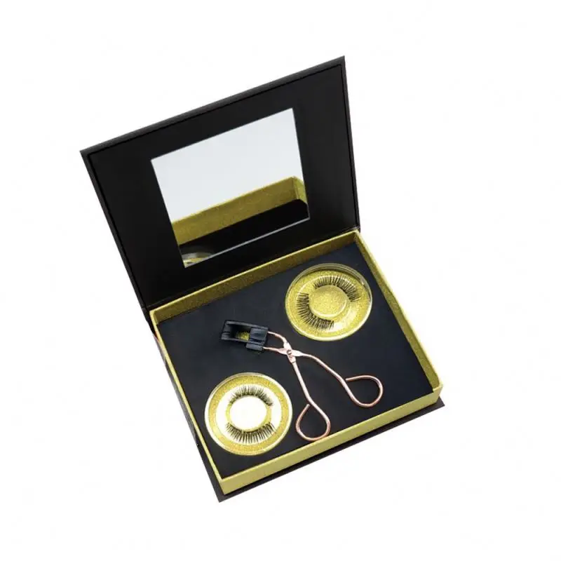 Eyelashes manufacturer magnetic eyelash curler 8d magnetic eyelash partner set