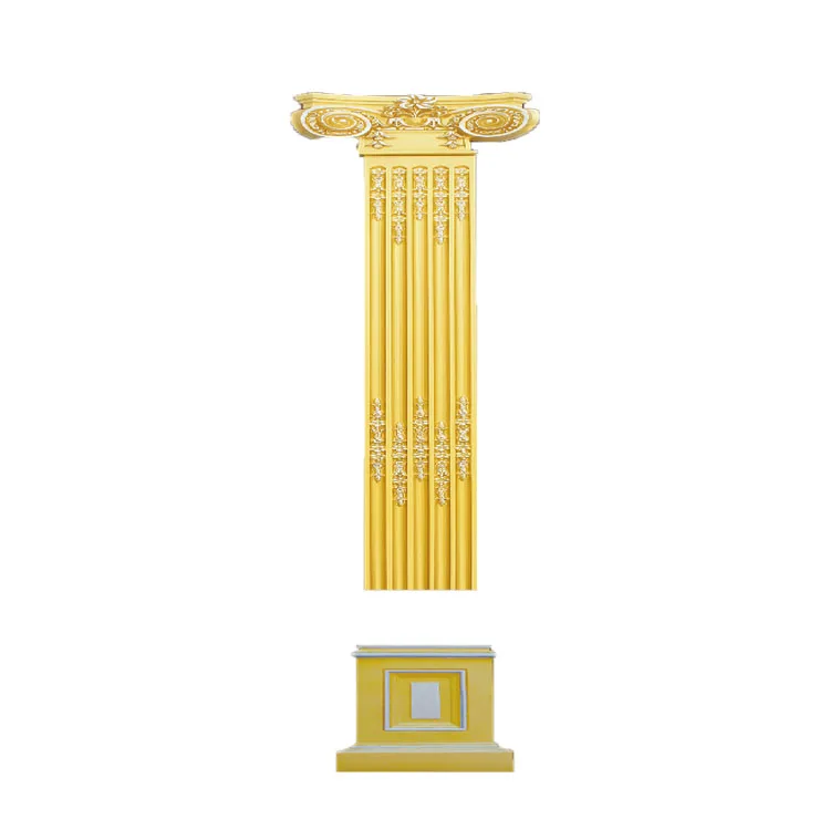 Supplier direct sale polyurethane wedding home decoration post Polyurethane pillar