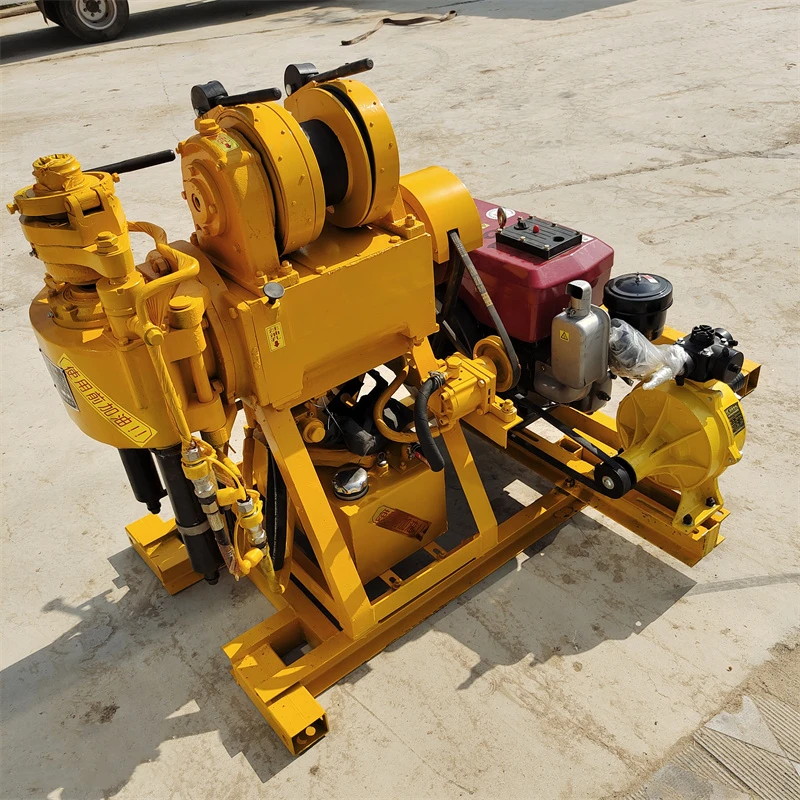 Chinese manufacturer 70 m water well drilling rig Geological drilling rig Portable well drilling machine