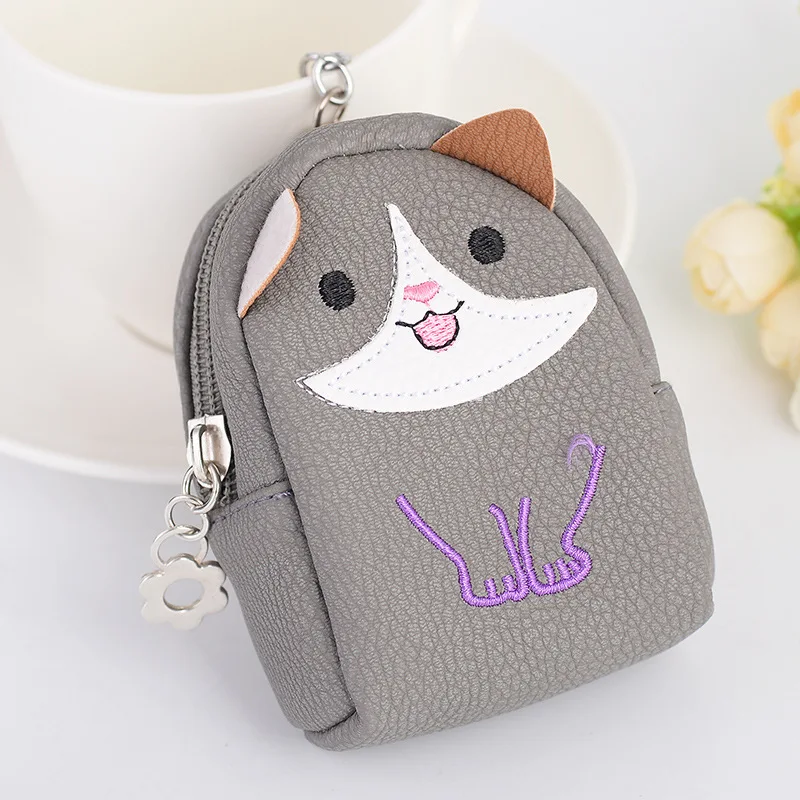 2019 Fashion Summer New Mini Coin Purse Pendant Creative Cute Cat Car Used Bag Hanging Keychain