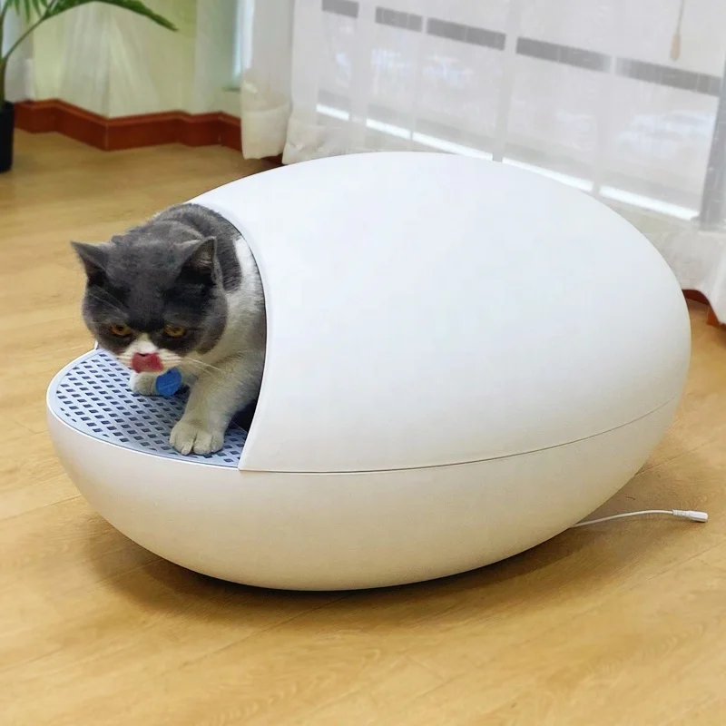 Self-cleaning cat litter toilet auto intelligent plastic electric box pet smart