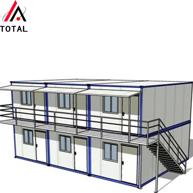 Luxury modular prefabricated container house price prefabricated barracks prefabricated stackable container house