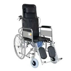Factory direct delivery of foldable wheelchairs for elderly and disabled people with toilets
