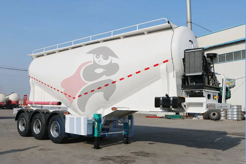 2024 Best Bulk Cement Tanker Truck Trailers 3 Axles 45m3 Bulk Cement Tanker Trailer Truck For Sale