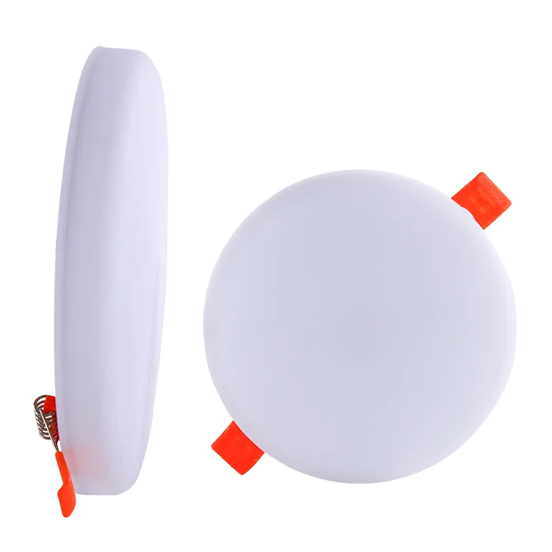 Factory Direct Sale 3w To 24w Lighting Ceiling Slim Square Frameless Backlight Recessed Surface Mounted Led Panel Light For Home