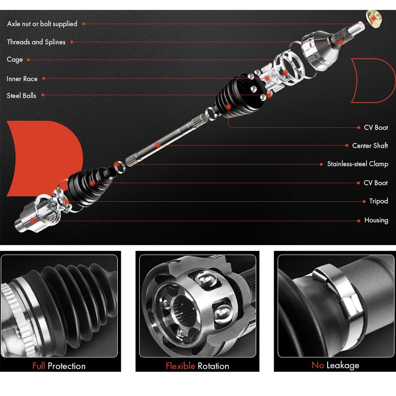 Drive Shaft For Dodge Ram 2500 3500 2013-2018 19102904-101 5146803AA