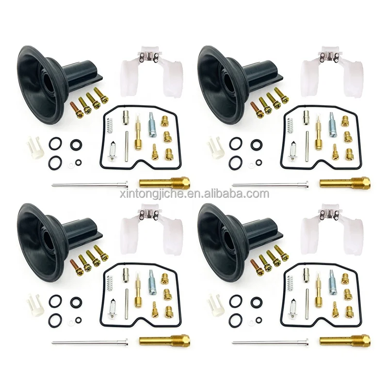 Carburetor Repair Kit for Kawasaki 1989-1995 KPS Zephyr 400 Keihin CVK ZR400 C1-C7 (Set of 4)
