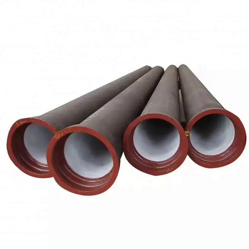 China Supplier Good Corrosion Resistance 350mm Ductil Cast Iron Class K9 K7 Socket Spigot Pipe Diameter Pn16