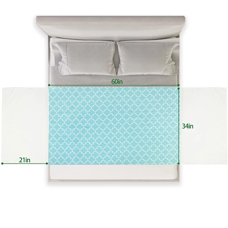 YK Custom OEM ultra absorbent high quality medical nursing home bed incontinence pad for adults