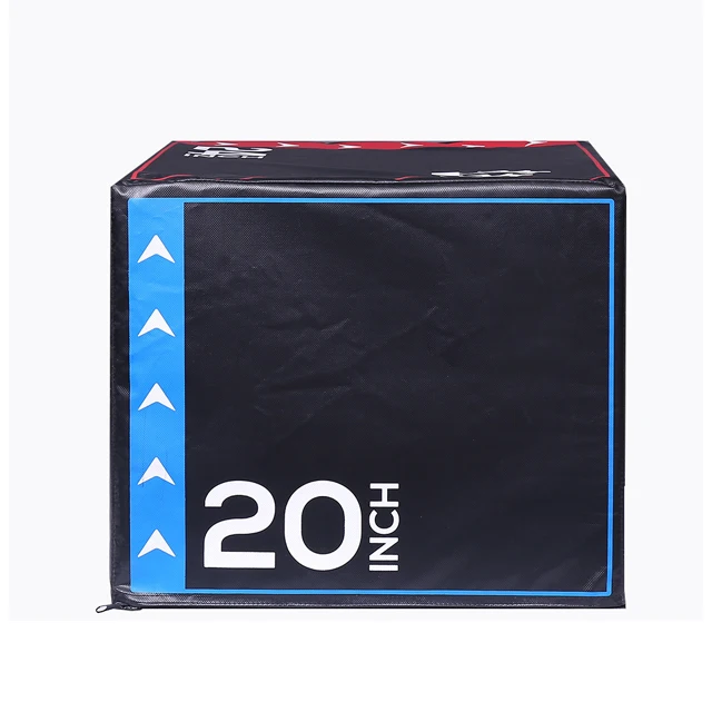 Wholesale customized high quality fitness bounced 3 in 1 training soft jump plyo box soft plyobox