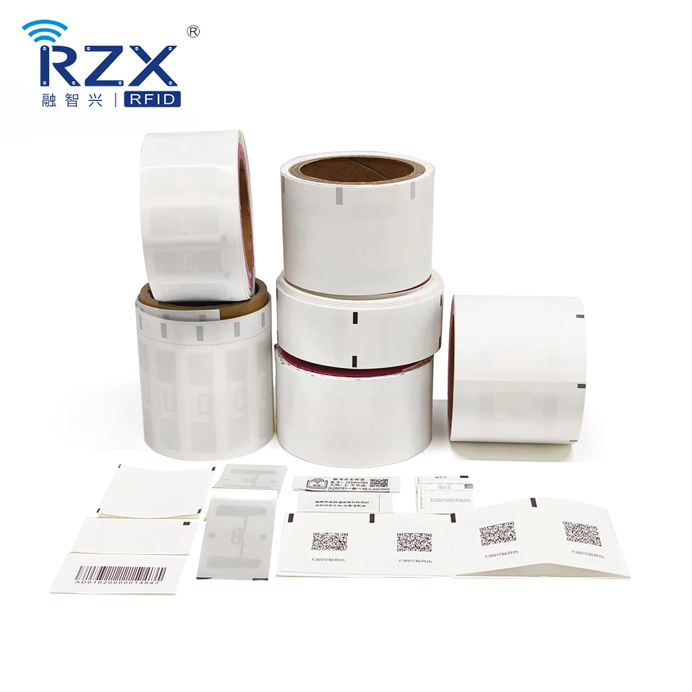 Long Reading 860-960MHz Apparel Management Customized UHF Garment Washable Labels Flexible fabric textile RFID Care Tags label