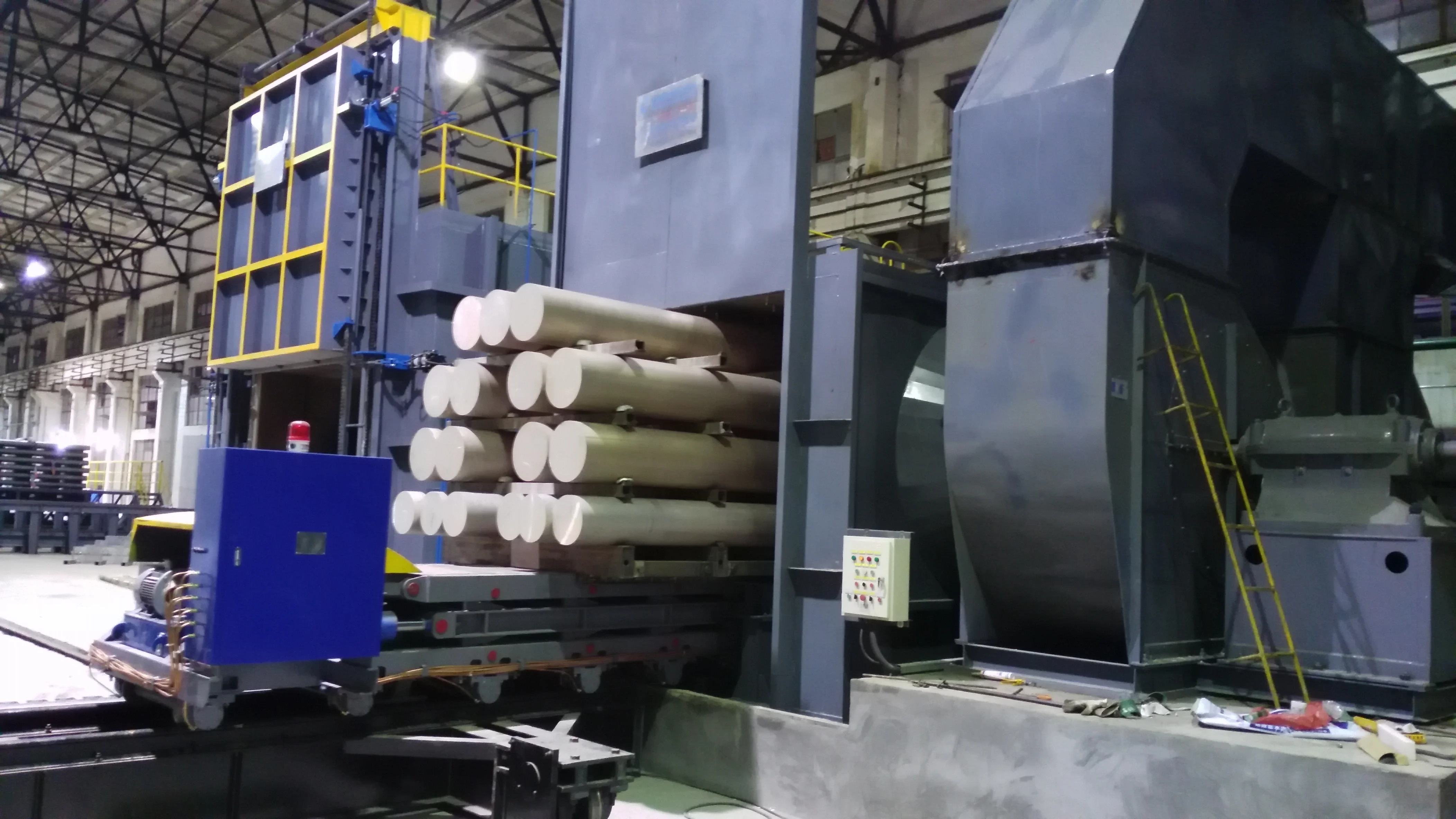 Homogenizing Furnace for Aluminium Billet Log Treatment