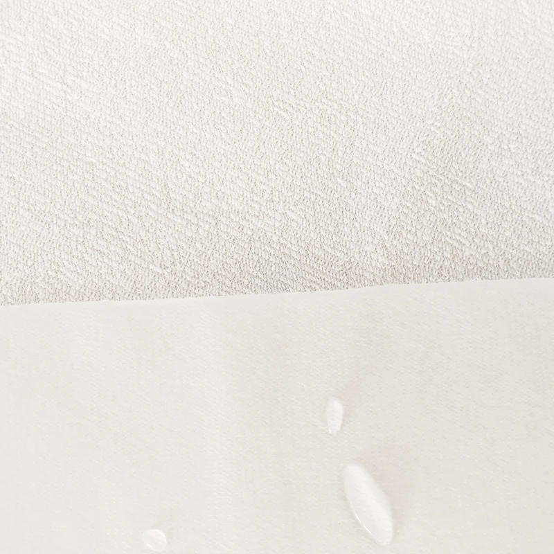 
Водонепроницаемая полиуретановая махровая ткань из 100% полиэстера и микрофибры 