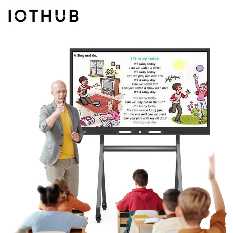  Iothub Китай низкая цена сенсорный экран Whiteboard умной доски электронная мультимедийная Интерактивная цифровой большая белая доска для