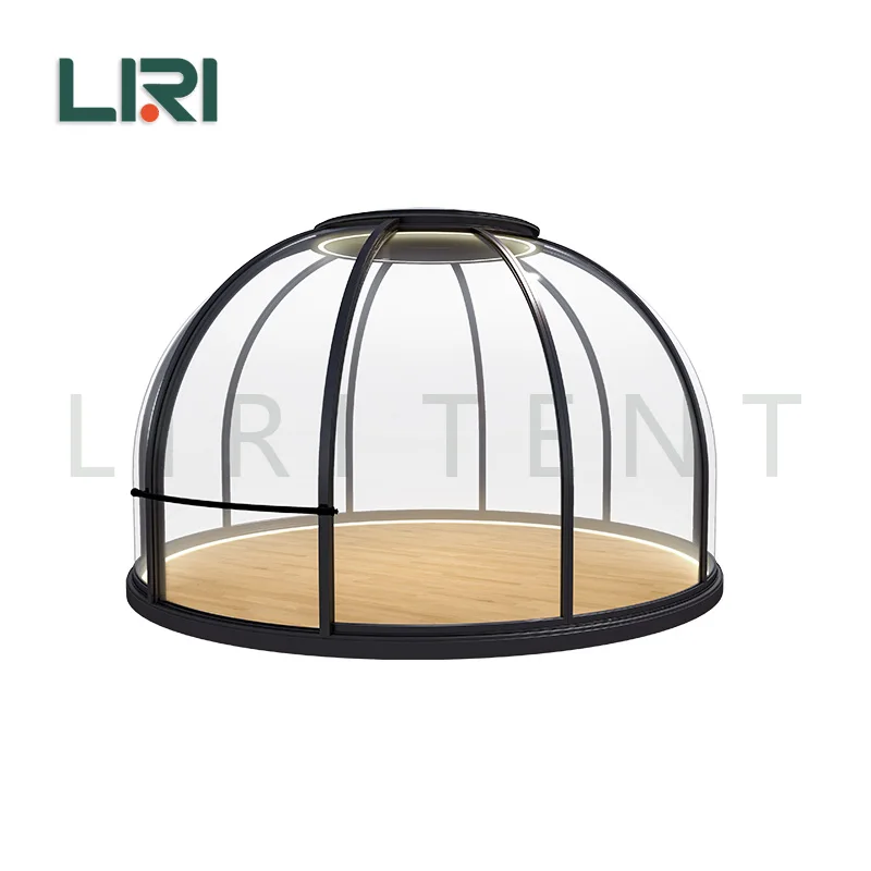 Outdoor Portable Soundproof PC Transparent Planetariumt Bubble Dome Tent for Dning/Cafe