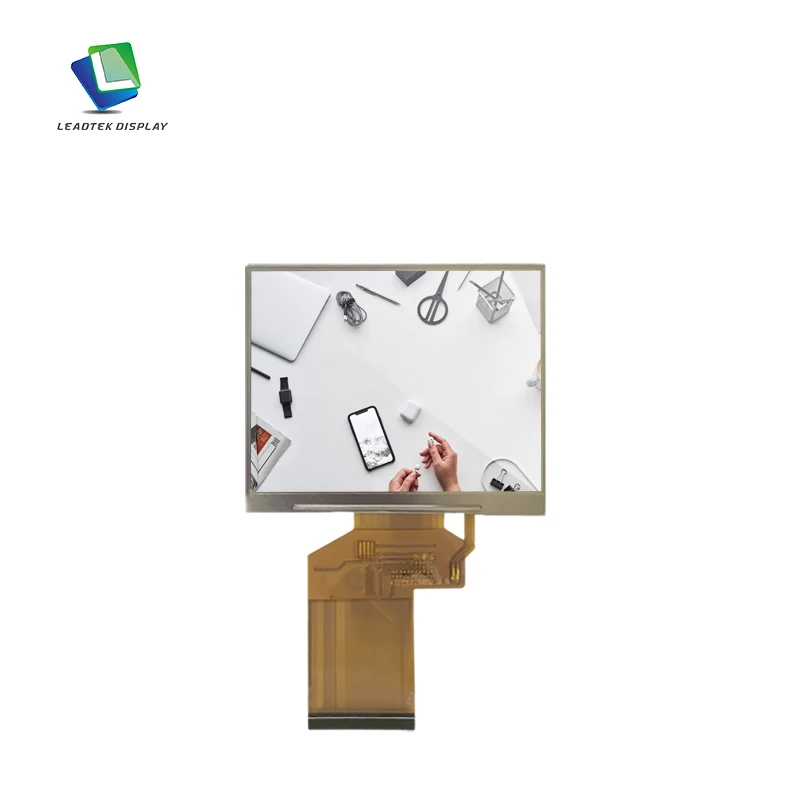 Пейзажная панель 3,5 дюйма TFT LCD с разрешением 320*240 интерфейс RGB с IPS-дисплеем 320 нит