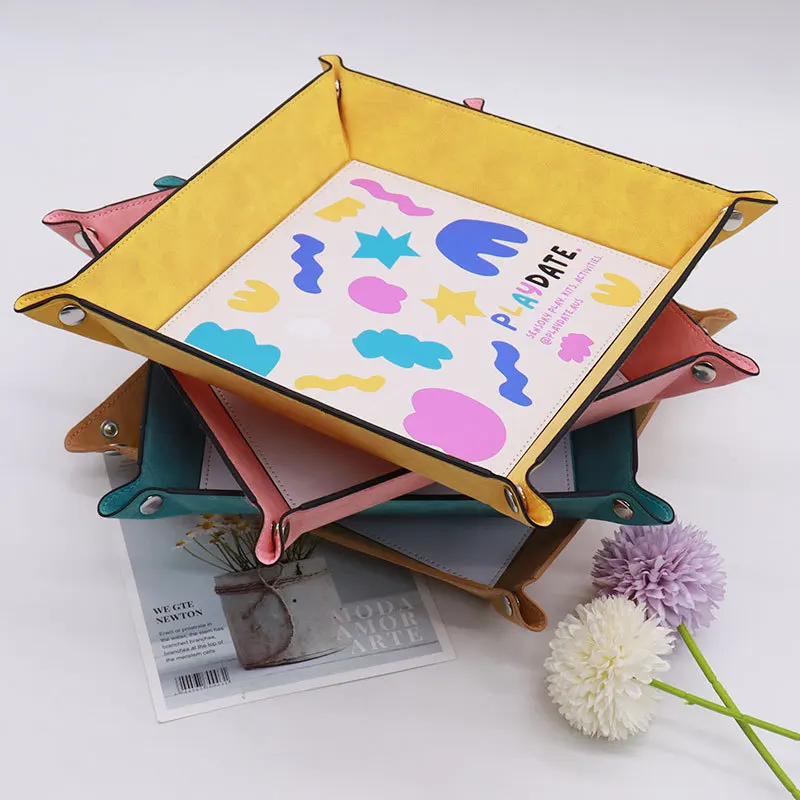 Sublimation Blanks Snap Up Folding Tray Christmas Blank Sublimation Products Gifts Ornaments DIY Dye Sublimation Blanks