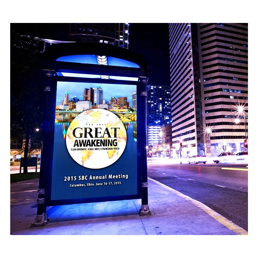 Printing Frontlit and Backlit PVC Flex Banner Fabric Polyester Mesh Banner Vinyl Backlit Banner