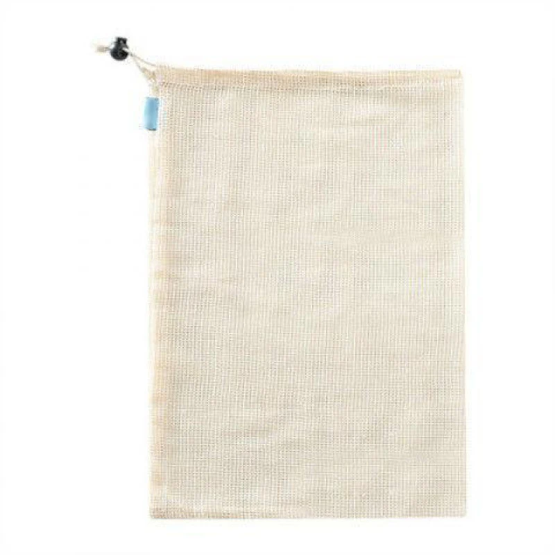 Reusable Storage Vegetable Fruit Pouch Shopping Grocery Bag Biodegradable Organic Cotton Mesh Bags