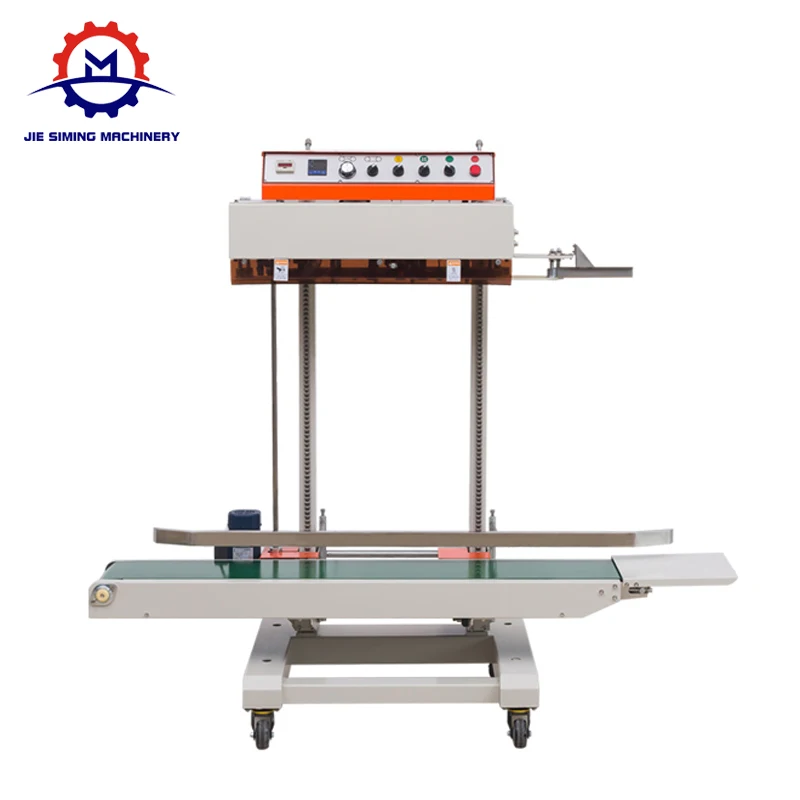 JSM-QLF1680 Factory Supply Vertical Continuous Sealing Machine For Heavy Duty Plastic Rice Bags