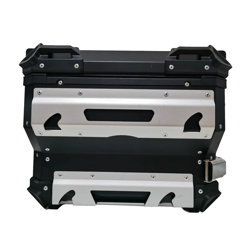 Waterproof 38L Alloy Aluminum motorcycle side boxes motorcycle side box for storage