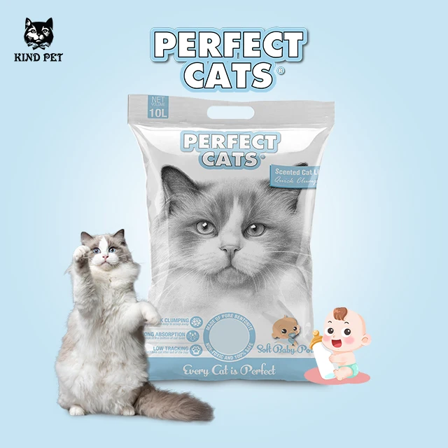 Best Sell Pet Product Clumping Absorbency Kitty Sand Cat Litter