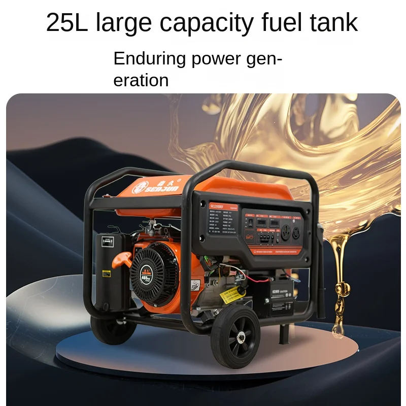 YuChai 10kw gasoline generator Portable generator Gasoline 3kw/5.5kw/6kw/8kw open/Silent generator 110V/220V