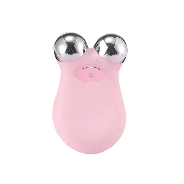 3d Face Roller Anti Aging Massage Tool Microcurrent Face Lift Beauty Instrument Tightening Remover Wrinkle Metal Face Roller