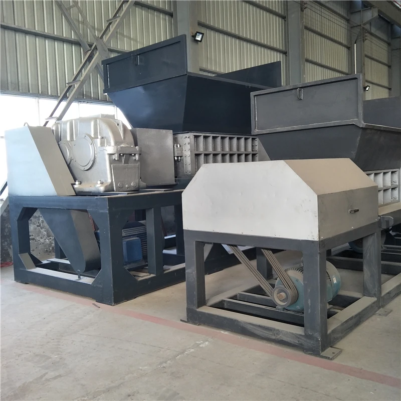 Scrap Steel Shredder Double Shaft Shredder Double shaft shredder machine for Tire rubber plastic wood metal steel scrap