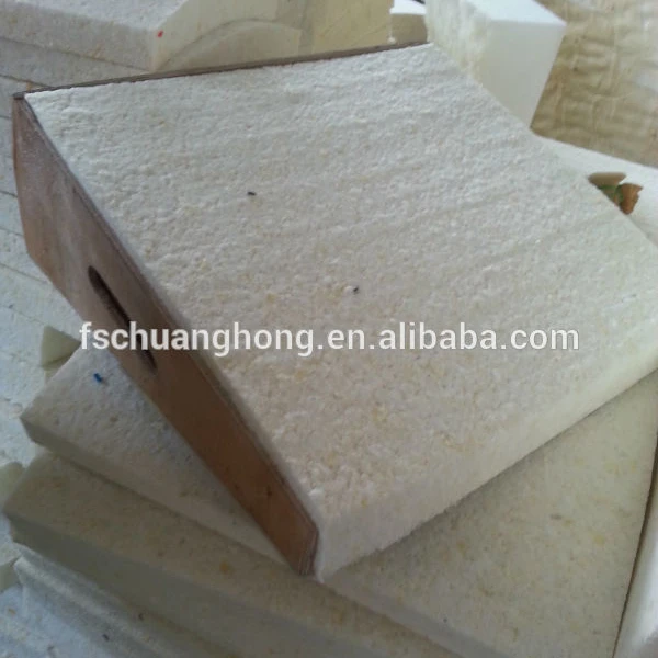 Rebond foam sheet compressed cellulose scrap sponge