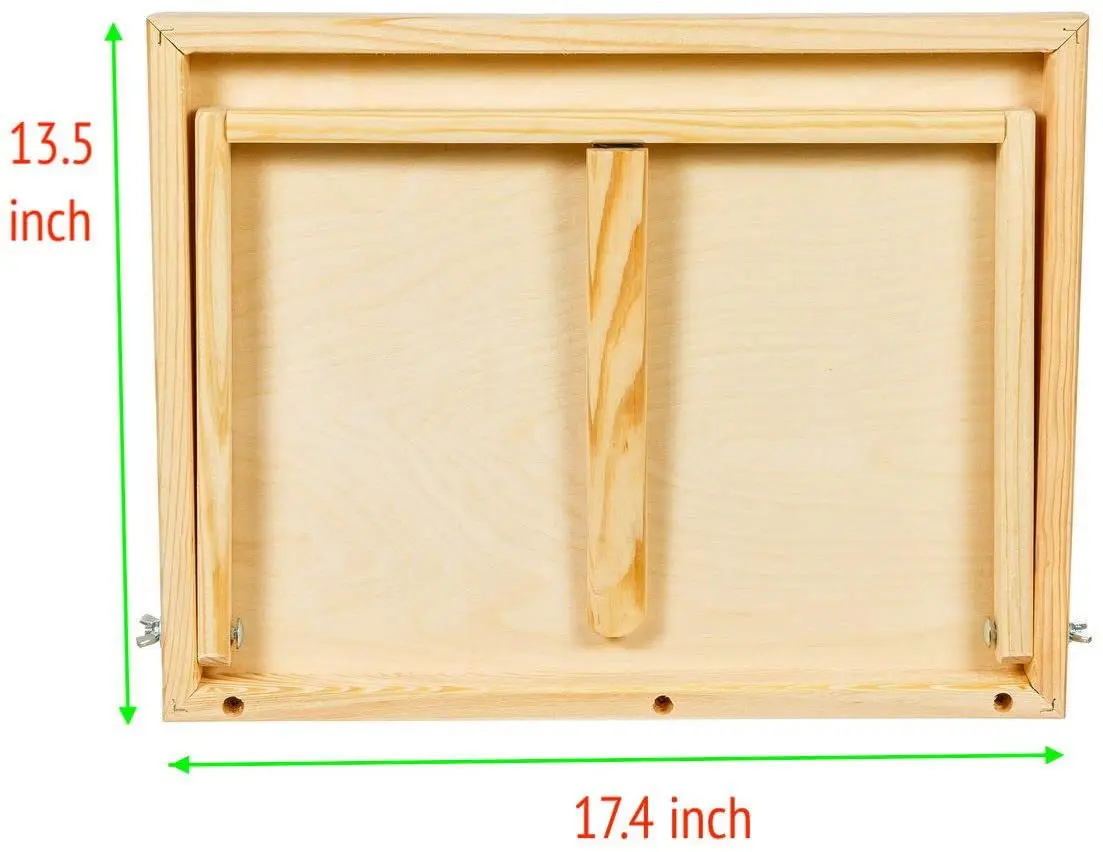 Wooden Easel Desktop Desktop Multifunctional A2 Drawing Board Beginner Sketch Gouache Watercolor Folding A3 Drawing Board Shelf