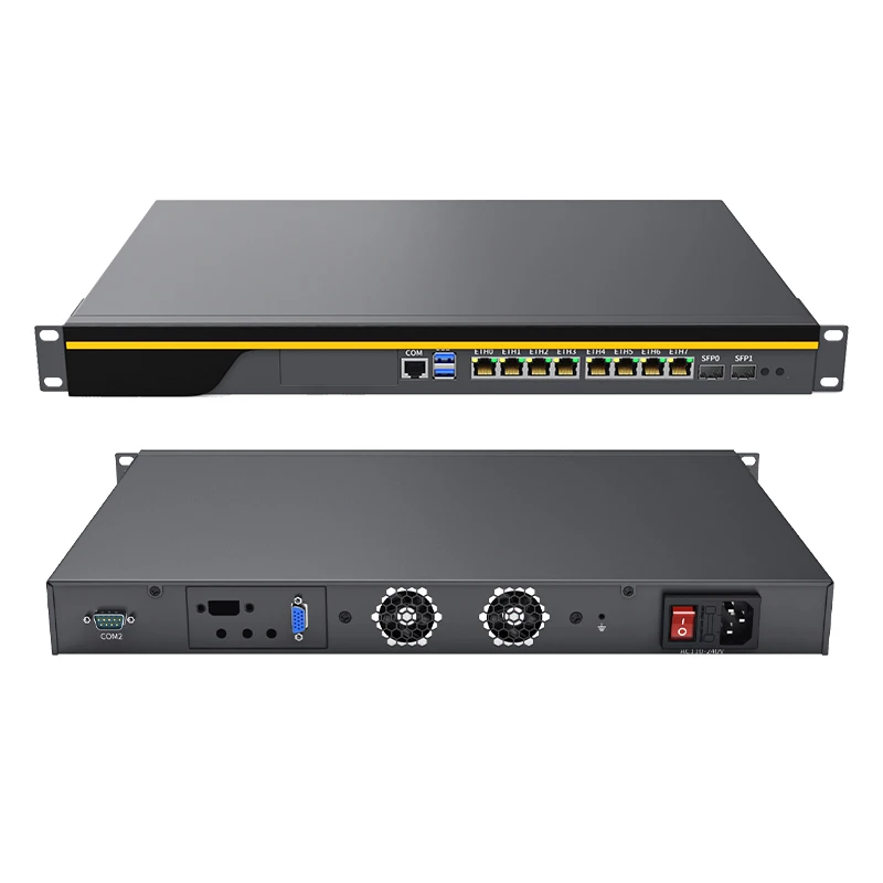 Серверная мини-плата 1U материнская плата Micro Intel 8 Lan Nic Barebone устройство Core I5 3320 м Sfp + Mini Pfsense брандмауэр
