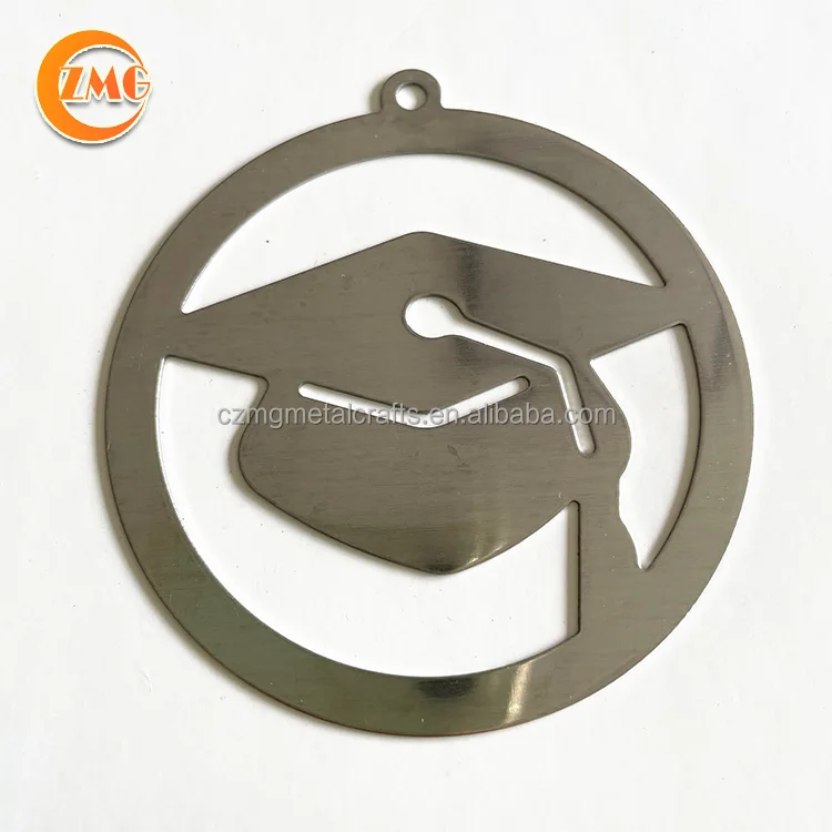 best selling graduation souvenir gifts for school fancy metal doctoral cap bookmarks