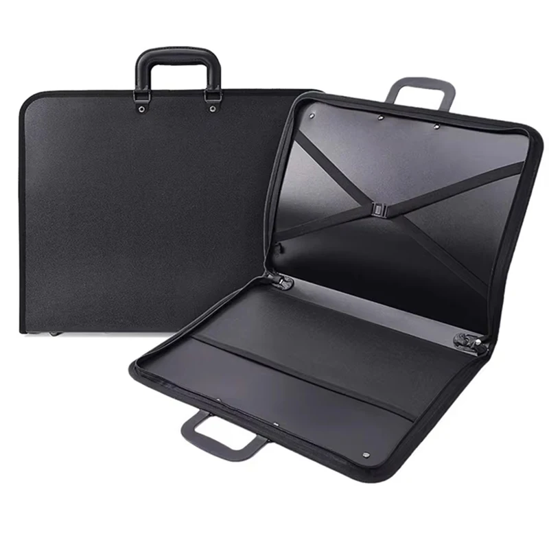 Foska Professional School PP Expandable Art Portfolio Folder Carrying Case With