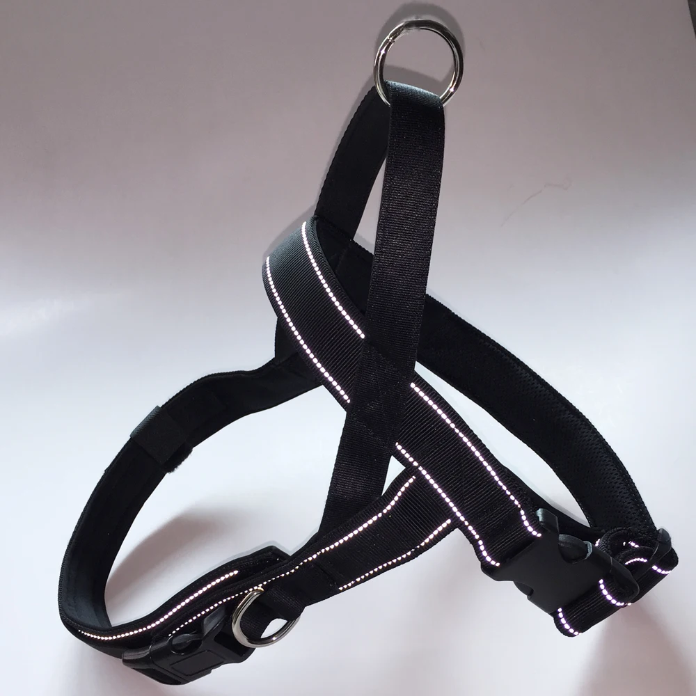 Nylon OEM Design Y Shaped Dog Lifting Harness Anti Pull Heavy Duty Dog Pet Harness Vest with handle