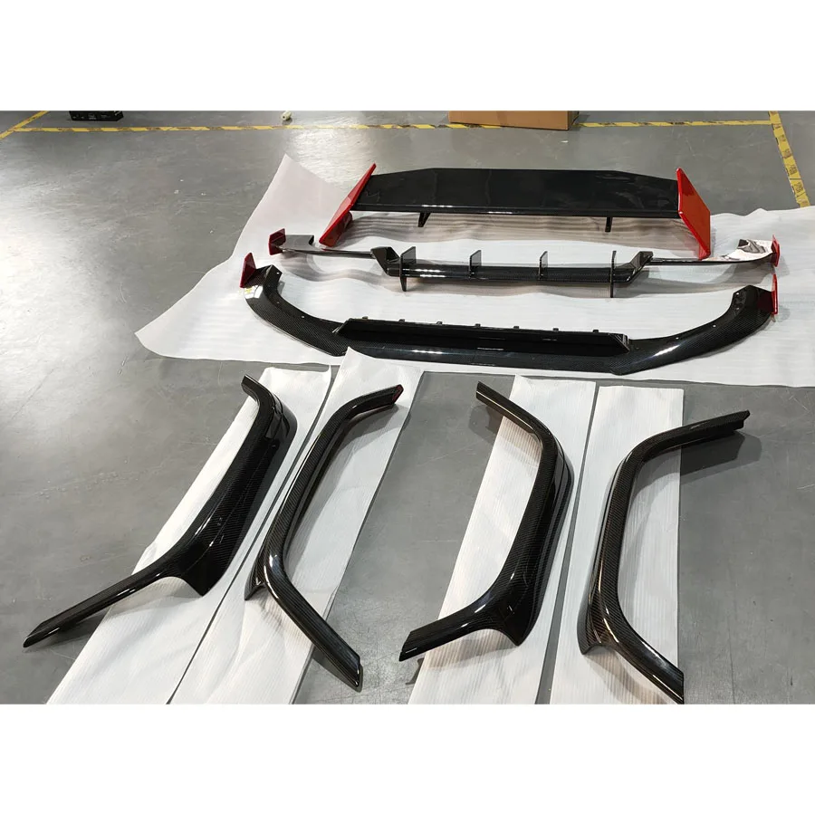 W464 Rocket B900 Body Kit Dry Carbon Fiber Exterior Car Accessories W463A G63 G-Wagon Hood Scoop Spoiler