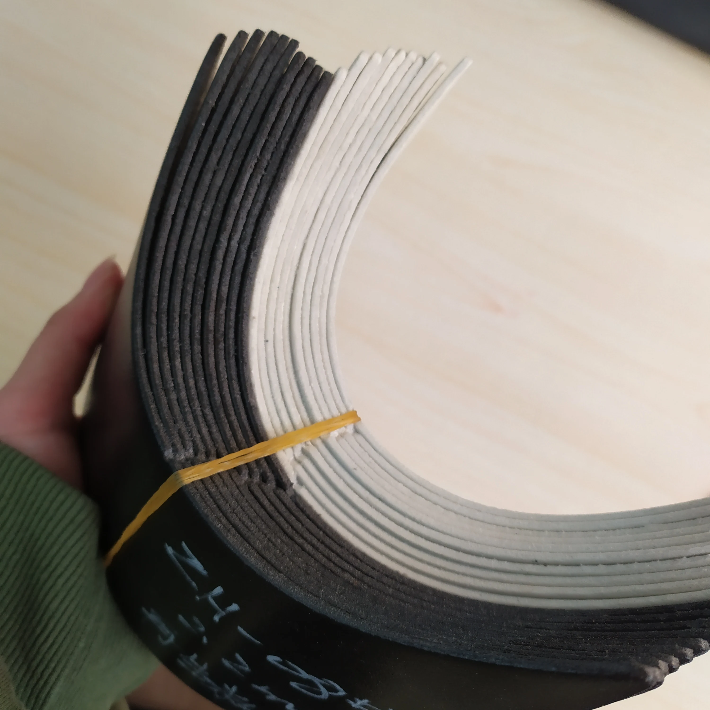 PE plastic visor cap hat brim inserts plastic baseball board cap peak Viseras de plastico visors