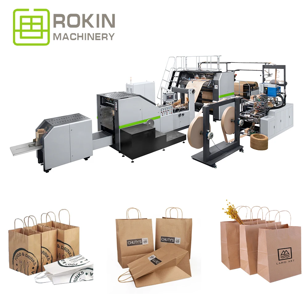 paper bag making machine price in kerala paper shopping bag forming machine food brown paper bag machine