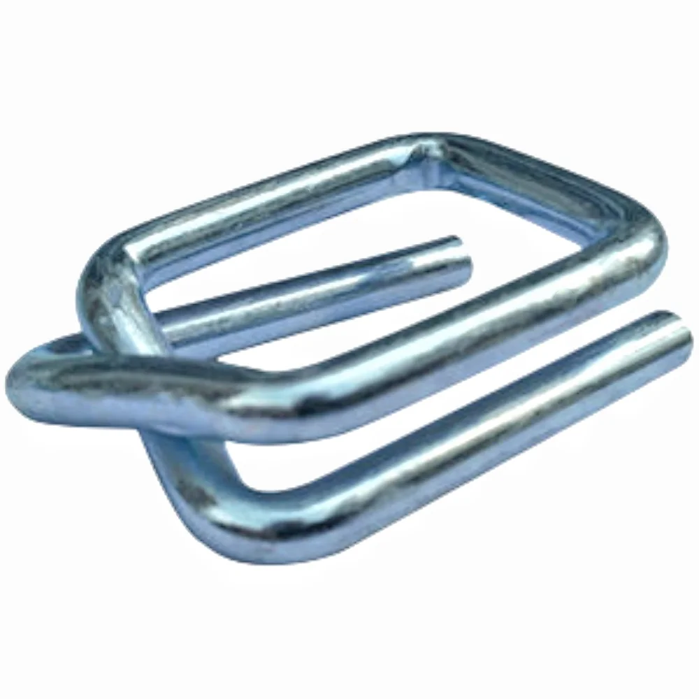13mm 3.0mm Galvanized Metal Steel Wire Cross Strapping Buckle