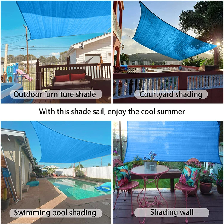 garden patio shade clothes garden shade sail & nets blue