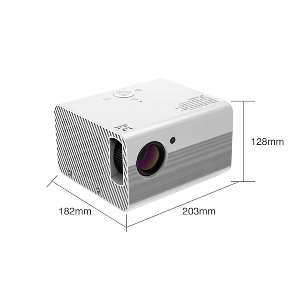 2023 NOSTON Hot Full HD 1080P Smart Android Wifi Proyector Beamer LCD Home Video Football Match Mobile T10 Projector