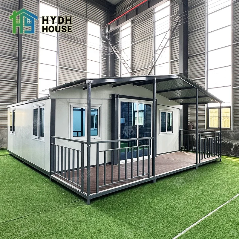 Hydh Good quality Luxury Container Eco Extendable casas prefabricadas modern houses with solar panel