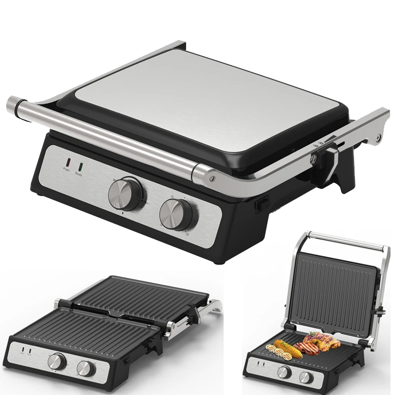 Top Quality Contact Grill Panini Grill Maker Electric Griddle Grill