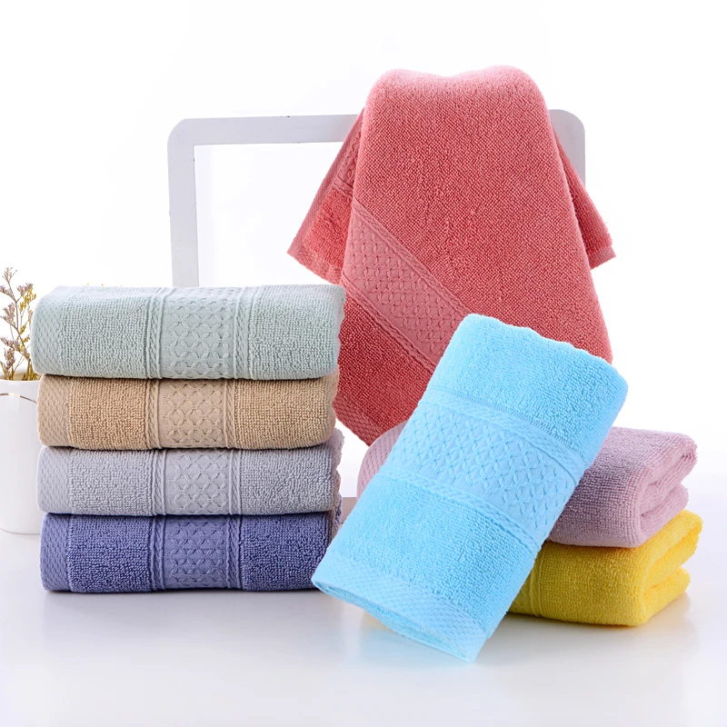 Factory direct sale 100% cotton towel, high quality jacquard towel, fashion absorbent and durable face towel cotton, soft