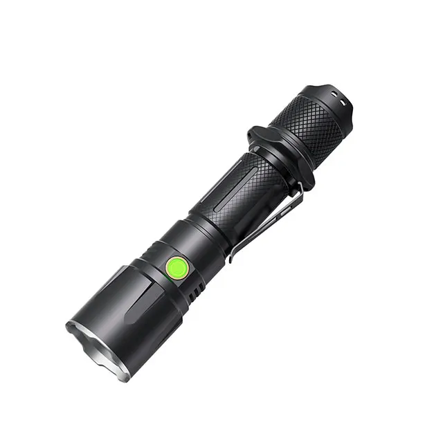 Wholesale HOT SALE Waterproof Camping Tactical flashlight High Power Rechargeable flashlight Led Strobe Torch Light OEM