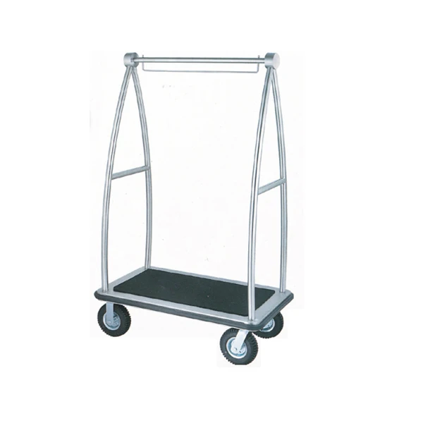 High quality custom adjust lobby vintage hotel luggage cart